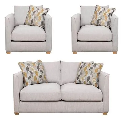 Carter 2+1+1 Seater Sofa Set - Fabric