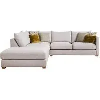 Carter Corner Sofa with Footstool - Fabric