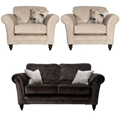 Danbury 2+1+1 Seater Sofa Set - Fabric