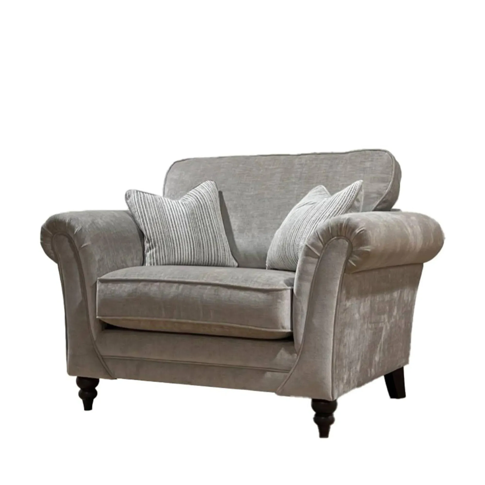 Danbury Fabric Love Chair