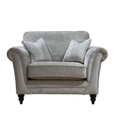 Danbury Fabric Love Chair