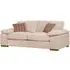 Dexter 3-Seater Fabric Sofa - Beige