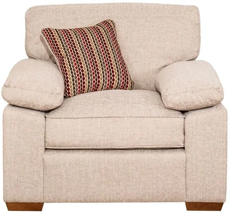 Dexter Fabric Armchair - Beige