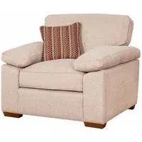 Dexter Fabric Armchair - Beige