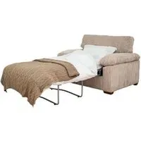 Dexter Fabric Chair Bed - Beige