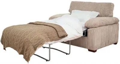 Dexter Fabric Chair Bed - Beige