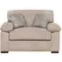 Dexter Fabric Love Chair - Beige
