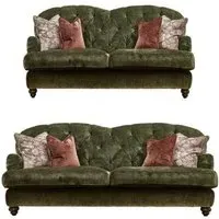 Dumpling 3+2 Seater Sofa Set - Fabric