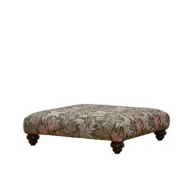Dumpling Square Footstool - Fabric image