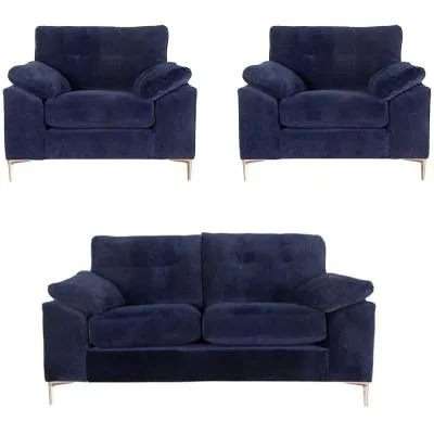Elsie 2+1+1 Seater Sofa Set - Fabric
