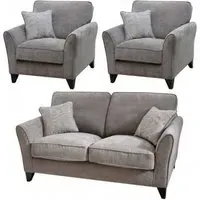 Fairfield 2+1+1 Seater Sofa Set - Fabric