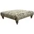 Horatio Square Footstool - Fabric