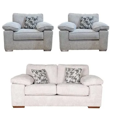 Lara 2+1+1 Seater Sofa Set - Fabric image