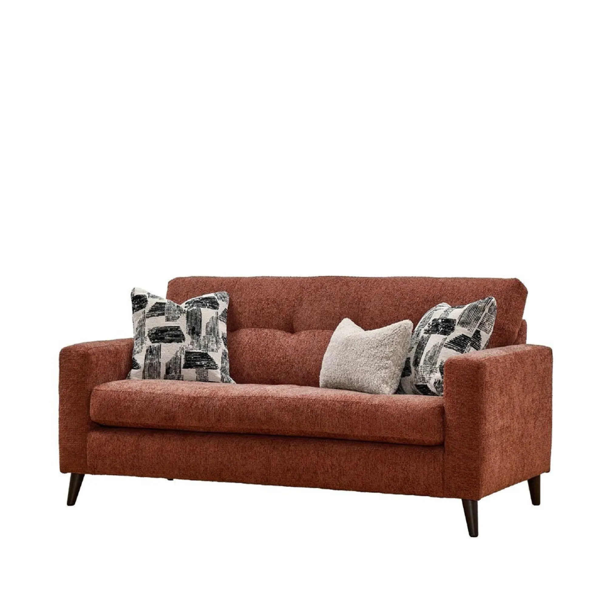 Lilly Fabric 3-Seater Sofa