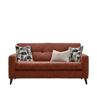 Lilly Fabric 3-Seater Sofa