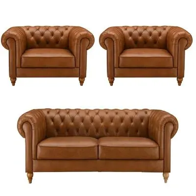Lincoln 2+1+1 Seater Chesterfield Sofa Set image