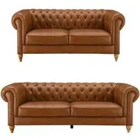 Lincoln 3+2 Seater Chesterfield Sofa Set