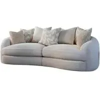 Logan Fabric 4 Seater Sofa