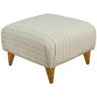 Lorna Small Fabric Footstool