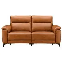 Orlando Dion 2-Seater Power Recliner Sofa - Brandy, Fabric