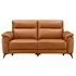 Orlando Dion 2-Seater Power Recliner Sofa - Brandy, Fabric