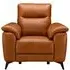 Orlando Dion Power Recliner Armchair - Brandy, Fabric
