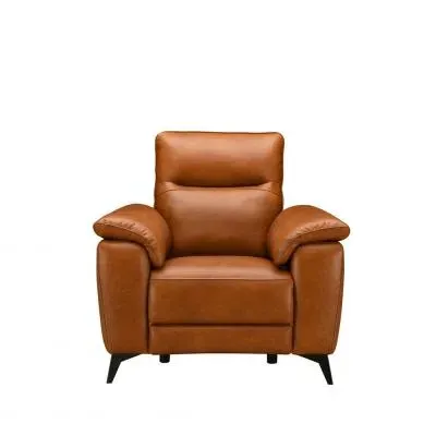 Orlando Dion Power Recliner Armchair - Brandy, Fabric image