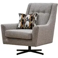 Salute Fabric Swivel Chair