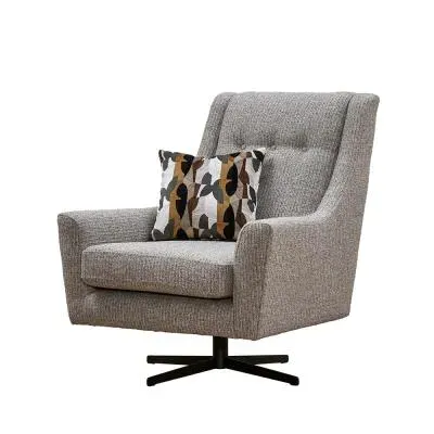 Salute Fabric Swivel Chair
