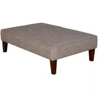 Throne Fabric Footstool
