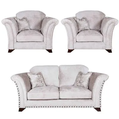 Vesper 2+1+1 Seater Sofa Set - Fabric