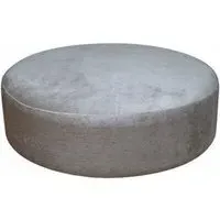 Vesper Fabric Round Footstool