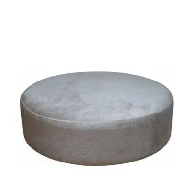 Vesper Fabric Round Footstool image