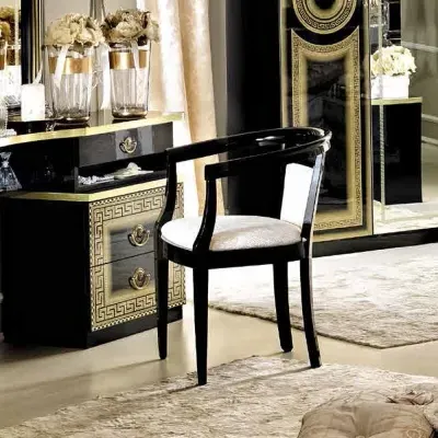 Aida Italian Armchair - Black image