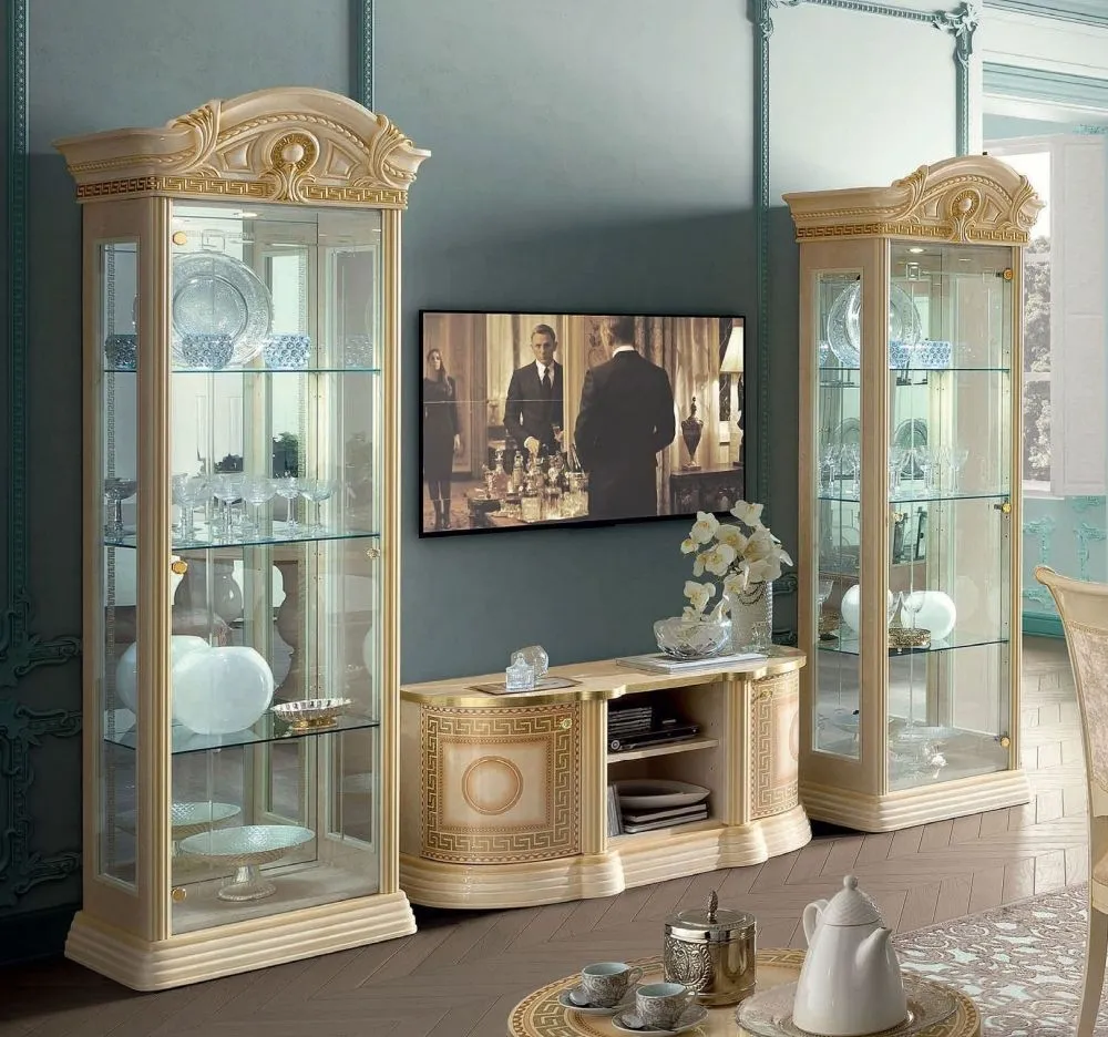 Aida Mini TV Cabinet - Ivory