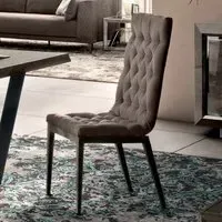 Elite Day Capitonne Dining Chair - Silver Birch