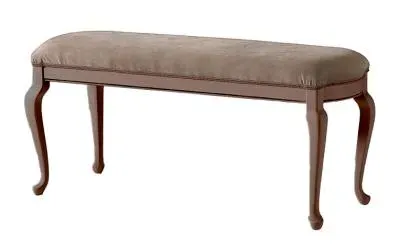 Giotto Padded Bench - Walnut image