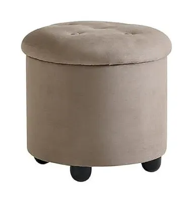 Giotto Round Pouf - Miraglio, Fabric image