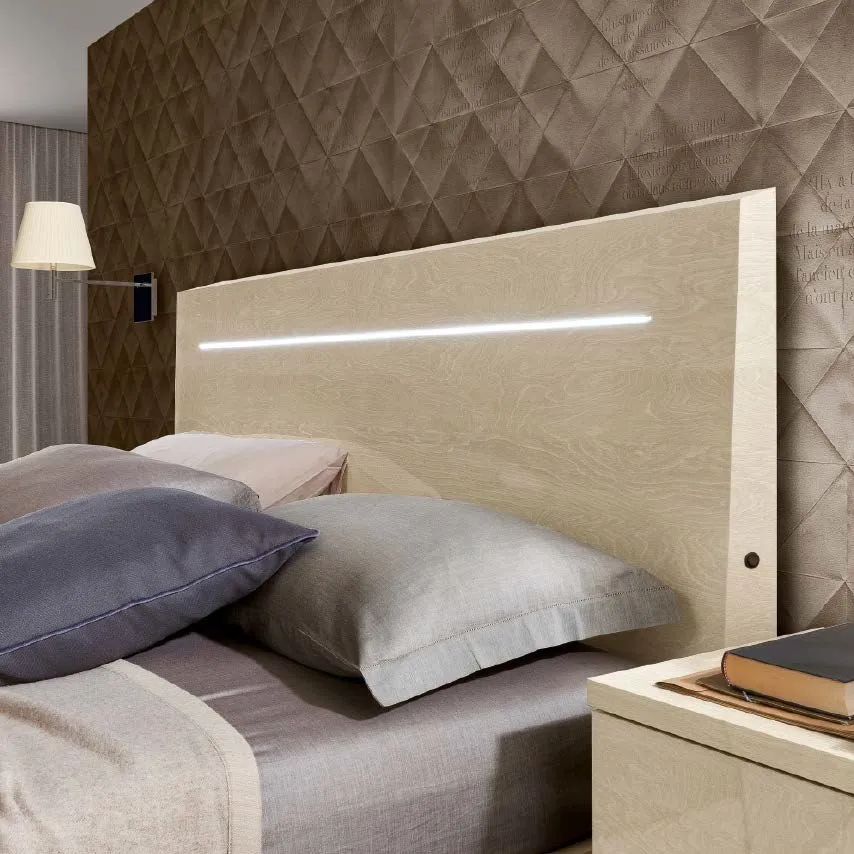 Modum Ambra Bed Frame - Sand Birch