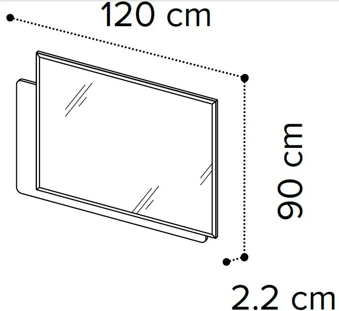 Modum Armonia Wall Mirror - Silver Birch