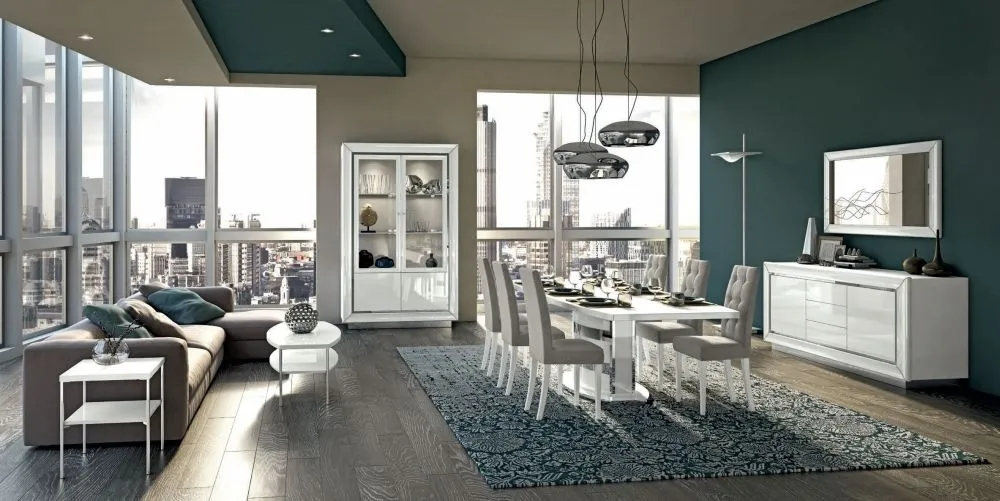 Modum Dama Bianca Lamp Table - White