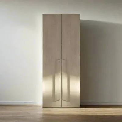 Modum Denali 2 Door Wardrobe - Sand Birch