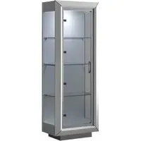 Modum Elite 1 Door Vitrine - Bianco Antico