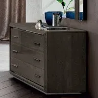Modum Elite 3 Drawer Chest - Silver Birch