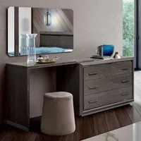 Modum Elite 3 Drawer Dressing Table - Silver Birch