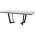 Modum Elite 6-8 Seater Extending Dining Table - Bianco Antico
