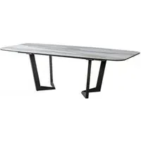 Modum Elite 8-10 Seater Dining Table - Calcatta Gold, Ceramic