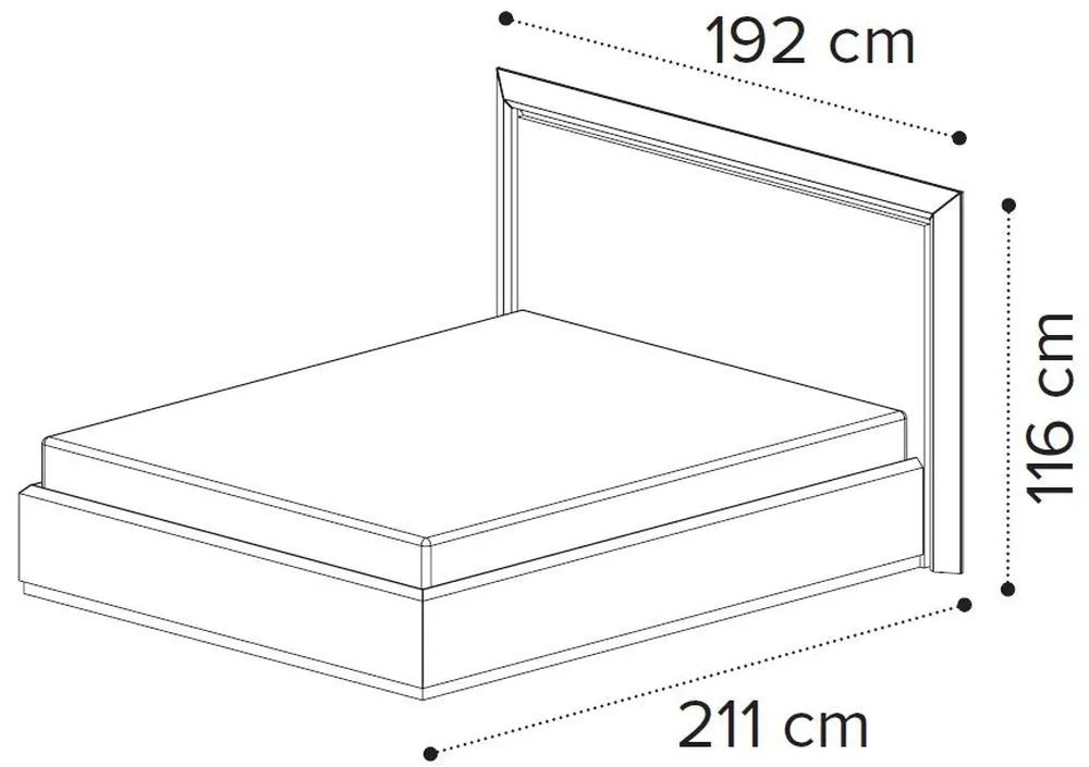 Modum Elite Bed Frame - Silver Birch
