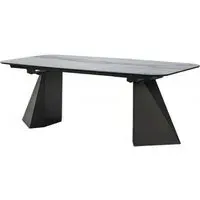 Modum Elite Bianco Antico 8-Seater Dining Table - Calcatta Gold