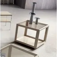 Modum Elite Italian Lamp Table - Sand Birch